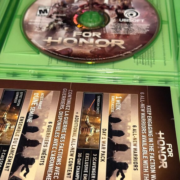For Honor Xbox One Brand New Complete in Box - Picture 3 of 3